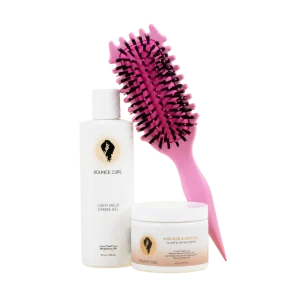 High Definition Bundle (Pink) – Kit de Definición con Cepillo Rosa y Gel 8 Oz