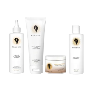 Kit Completo Para Hidratación y Definición de Rizos Bounce Curl C/Gel 8 Oz