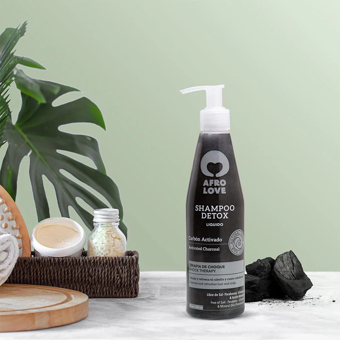 Shampoo Detox Carbón Activado Afro Love - Imagen 5