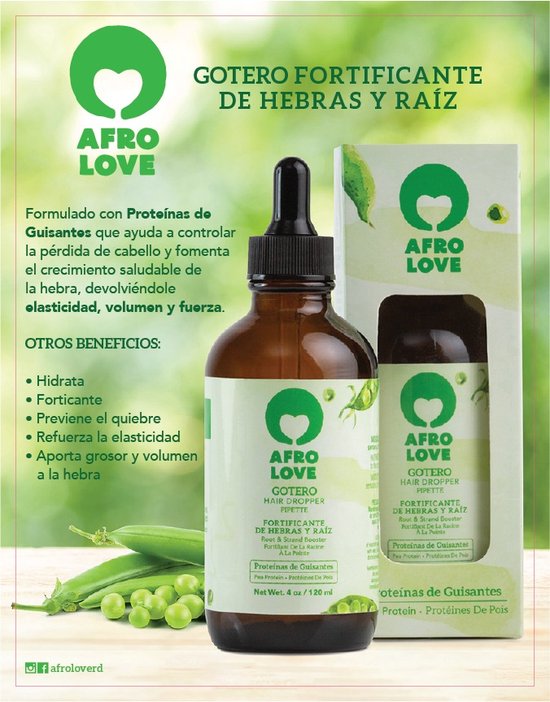 AfroLove Gotero con Proteínas - Imagen 2