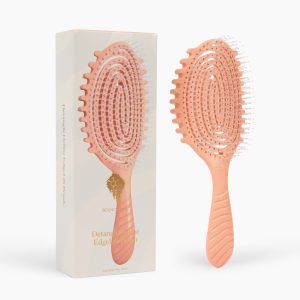 Detangle Define EdgeLift Brush – Coral